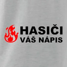 Hasiči (oheň, název sboru - vlastní nápis)