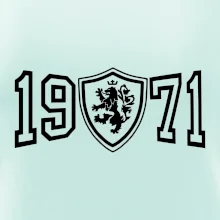 Narozeninový motiv - znak - 1971