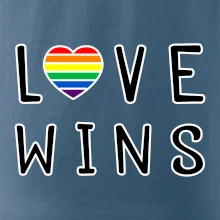 Love wins nápis