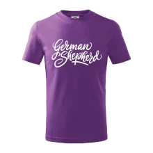 German shepherd - nápis okrasny - nápis okrasný