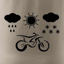 Motorkář za každého počasí - enduro