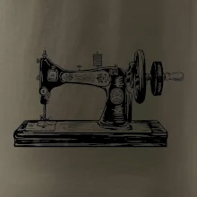 Šicí stroj - starý kreslený