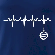 EKG Vánoční ozdoba