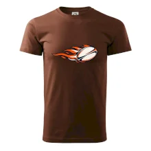Ohnivý ragbyový míč