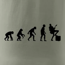 Evoluce kytarista - noha na kombu