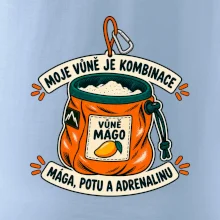 Vůně mága potu a adrenalinu