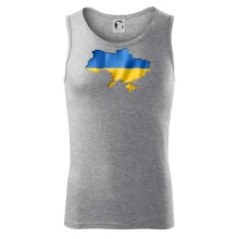 Ukrajina vlajka mapa