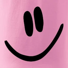 Emoji bez obrysu - usměv