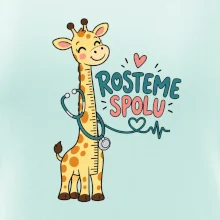 Rosteme spolu - žirafa se stetoskopem