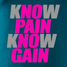 Know Pain, Know Gain Know Pain, Know Gain