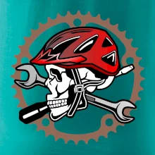 Lebka biker opravář Lebka biker opravář