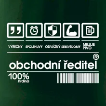 Čárový kód - Obchodní ředitel