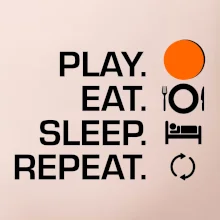 Hokejbal - Play eat sleep repeat