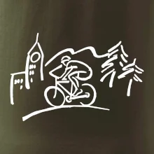 Cyklista na výletě
