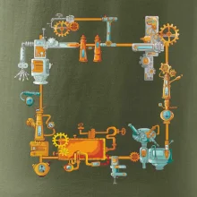 Steampunk barevná sestava