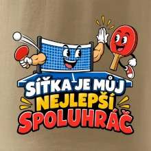 Síťka je můj nejlepší spoluhráč