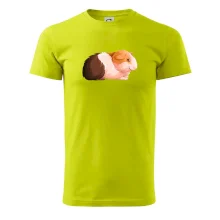 Morče - kreslené z boku