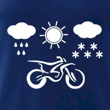 Motorkář za každého počasí - enduro