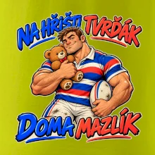 Na hřišti tvrďák, doma mazlík