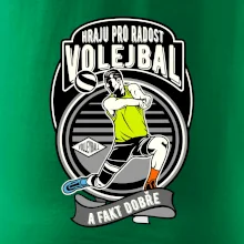 Hraju pro radost volejbal a fakt dobře