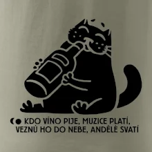 Kdo víno pije a muzice platí