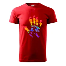 LGBT hand print