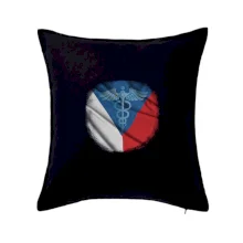 Hrdinové zdravotnictví - Česká vlajka (Pecka design)