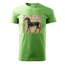 Egyptské hieroglyfy kůň