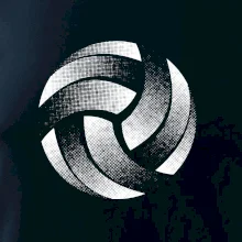 Volejbalový míč tiskový design