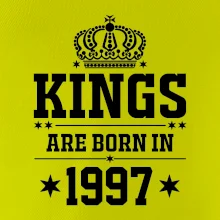 Kings are born in 1997