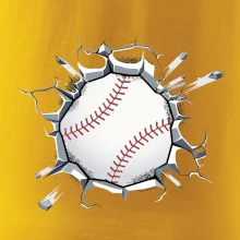 Baseball míč v triku