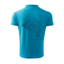 Lezec na skále jedním tahem