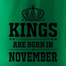Kings are born in November