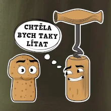 Zátka - chtěla bych taky lítat