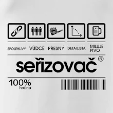 Čárový kód - seřizovač