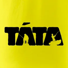 Táta nápis - rybář