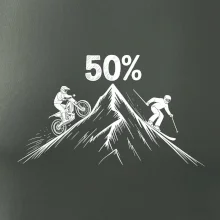 Narozeniny motorkář enduro a lyžař 50