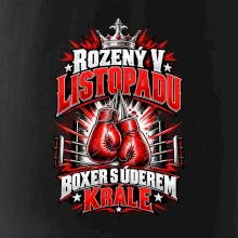 Listopadový boxer s úderem krále