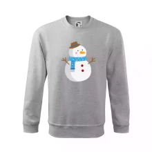 Sněhulák se šálou