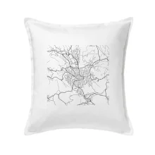 Mapy měst černobílé Jablonec nad Nisou