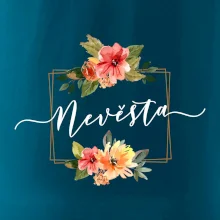 Nevěsta čtverec oranžový