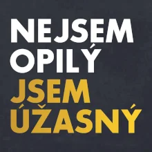 Nejsem opilý jsem úžasný