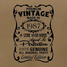 Vintage Etiketa - 1987