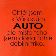 Chtěl jsem k Vánocům auto