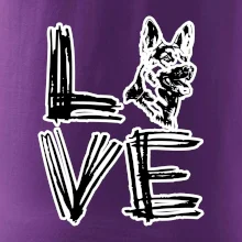 Německý ovčák love