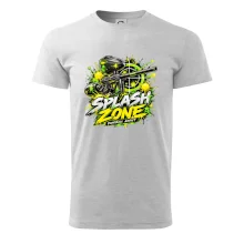 Neonový zásah splash zone paintball