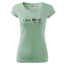 I love horse the end.