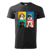 Psi štěňata koláž