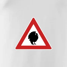 Dopravní značka - krocan