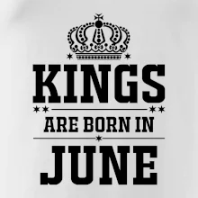 Kings are born in June